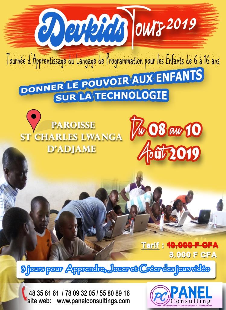 DEVKIDS TOURS 2019, Etape Saint Charles Lwanga d'Adjamé-panel consulting